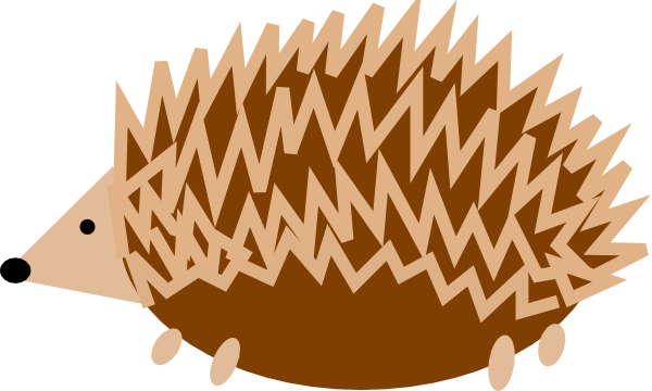 african hedgehog clipart - photo #12