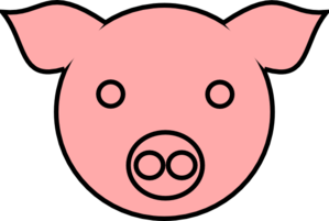Pig 9 Clip Art