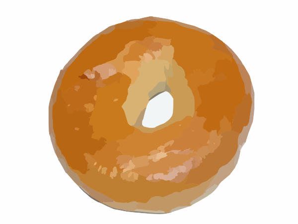 clipart bagels and coffee - photo #17