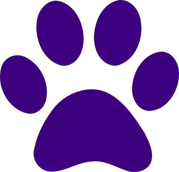 clipart of dog paw prints - photo #10