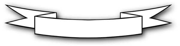 clipart ribbon banner outline - photo #27