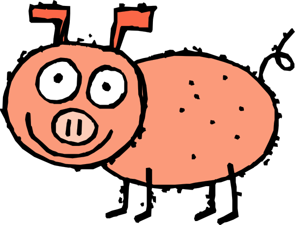 pig clipart vector - photo #33