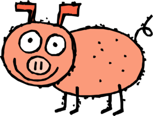 Pig Cartoon Clip Art