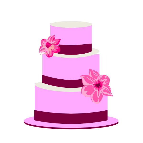 free clipart wedding cake - photo #26