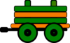 Toot Toot Train Carriage 2 Clip Art