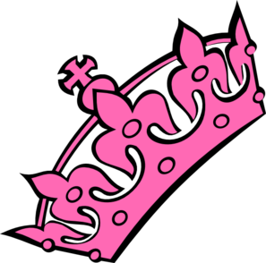 Pink Haley Tiara Princess Clip Art