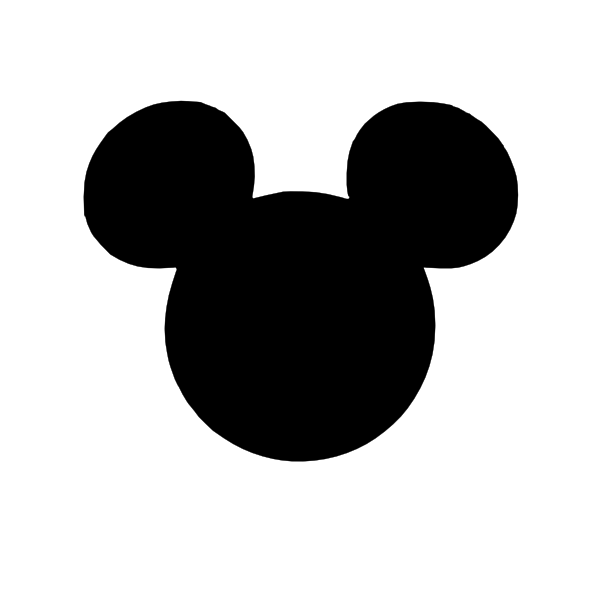 mickey mouse head outline clip art - photo #3