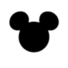 Mickey Head Outline Clip Art