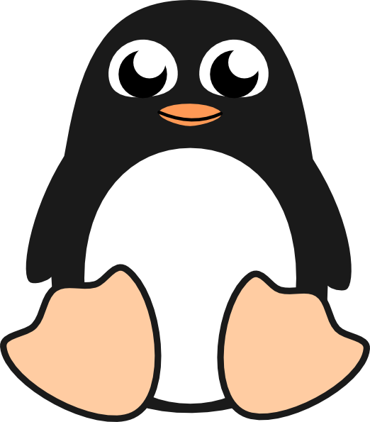 clip art cartoon penguin - photo #29