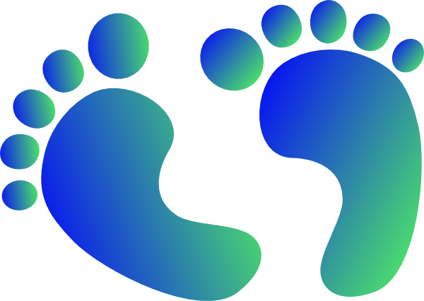 clipart of baby feet - photo #36