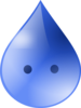 Rain Drop Animated 2 Clip Art