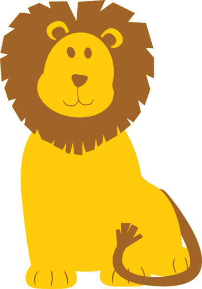 free animated lion clipart - photo #24