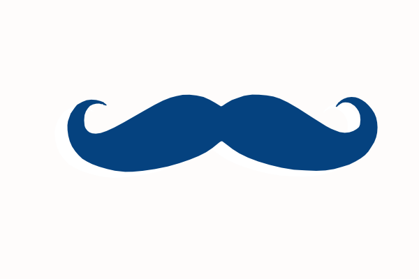 Mustache Clip Art at Clker.com - vector clip art online, royalty free