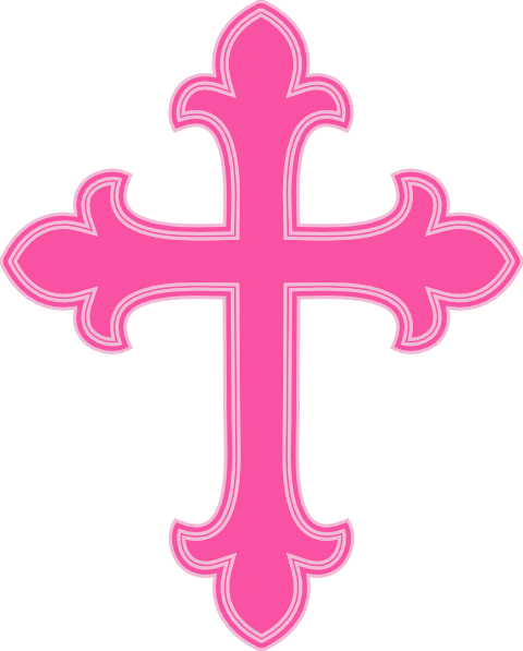 free pink cross clip art - photo #10