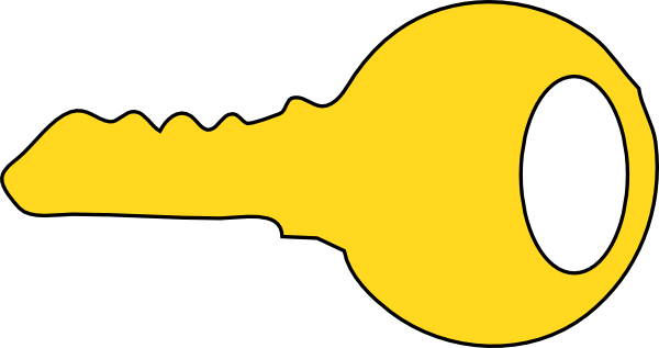 clipart large key - photo #8