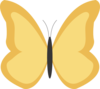 Plain Butterfly Clip Art