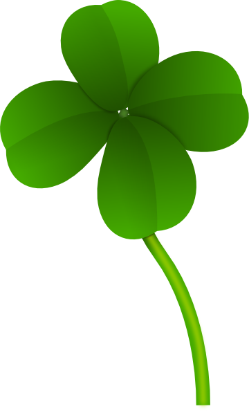 clipart four leaf clover - photo #28