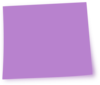 Purple Postit Clip Art