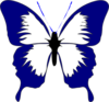 Blue Butterfly Clip Art