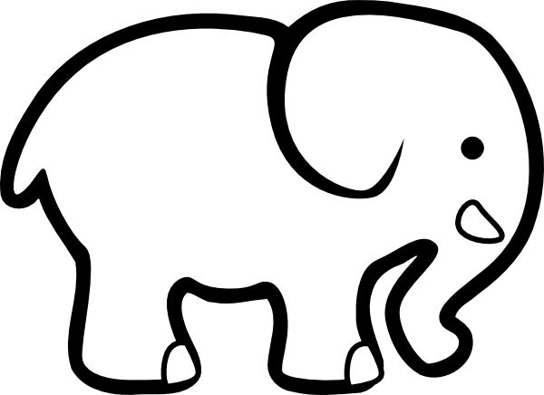 free clipart of an elephant - photo #21