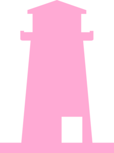 Pink Lighthouse Clip Art