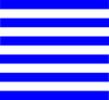 Blue Horizontal Stripes Clip Art