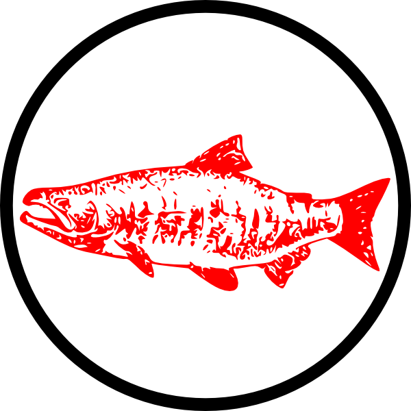 clip art jumping salmon - photo #23