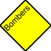 Bombers Caution Sign Clip Art