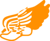 Winged Foot Canix Clip Art