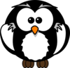 Black Owl Clip Art