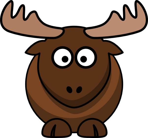 free baby moose clipart - photo #37