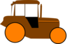 Tractor Empty Cab Clip Art