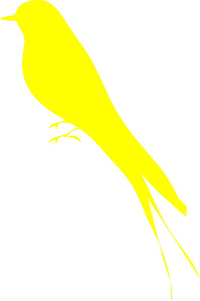yellow bird clipart - photo #9