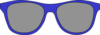 Blue Sunglasses Clip Art