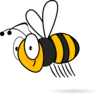 Buzzing Bumblebee Clip Art