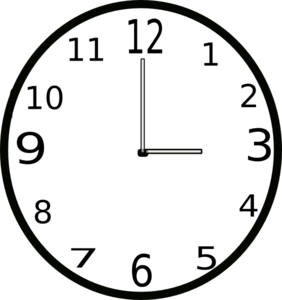 Clock Clip Art At Clker Com Vector Clip Art Online Royalty Free Public Domain