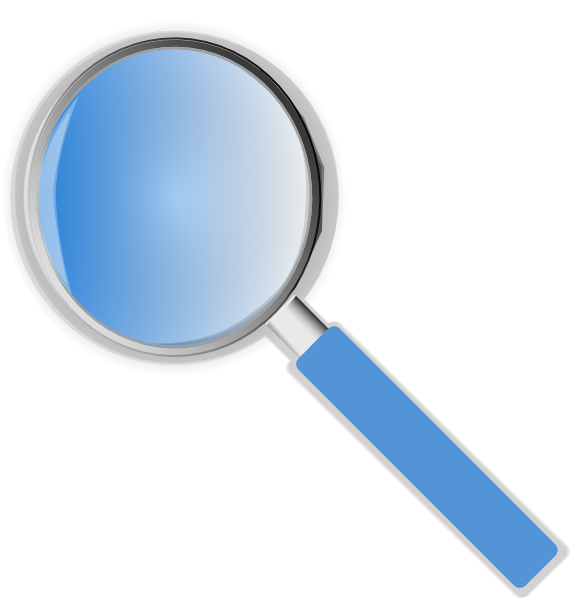 free clipart images magnifying glass - photo #26