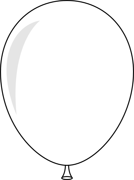 clipart white balloon - photo #2