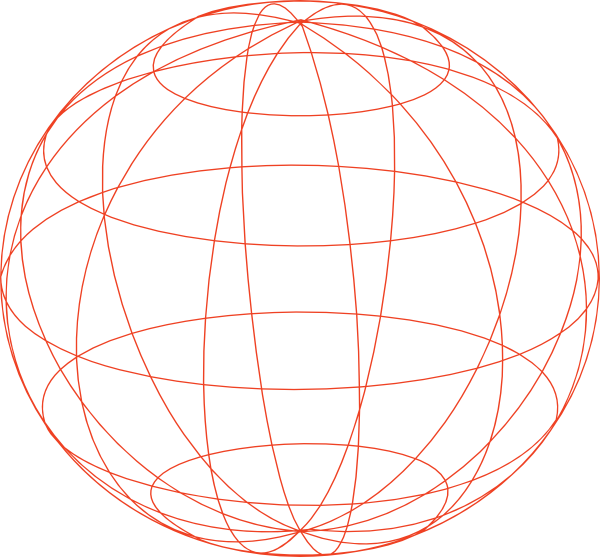 world globe outline. Globe Outline