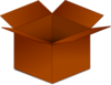 Open Cardboard Box Clip Art