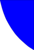 Royal Blue Quadrant Clip Art