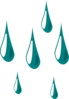 Rain Drops Clip Art