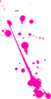 Pink Paint Splatter Clip Art