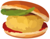 Vada Pav Clip Art