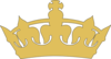 Golden Crown Clip Art