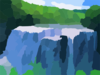 Big Waterfall Clip Art