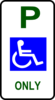 Disabled Parking Clip Art