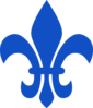 Saints Blue  Clip Art