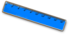 Blue Ruler Clip Art