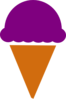 Ice Cream Silhouette Clip Art